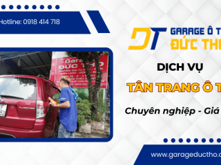 Địa chỉ tân trang xe ô tô cũ đẹp như mới, giá rẻ tại TPHCM