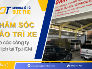 Dịch vụ chăm sóc, bảo trì xe giá tốt cho các công ty du lịch tại TPHCM