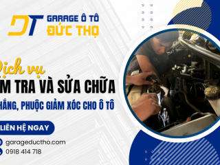Dịch vụ kiểm tra sửa chữa bố thắng, phuộc giảm xóc cho ôtô tại TPHCM