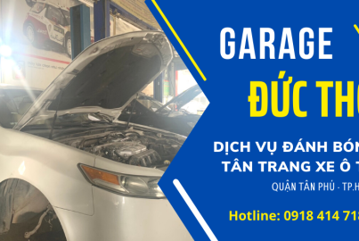 Dịch vụ đánh bóng chăm sóc xe ô tô chuyên nghiệp tại quận Tân Phú 