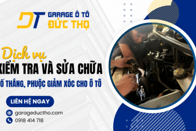 Dịch vụ kiểm tra sửa chữa bố thắng, phuộc giảm xóc cho ôtô tại TPHCM
