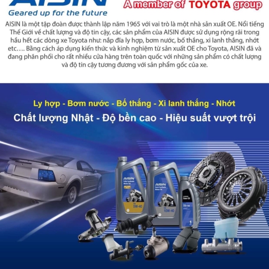  PHỤ TÙNG AISIN